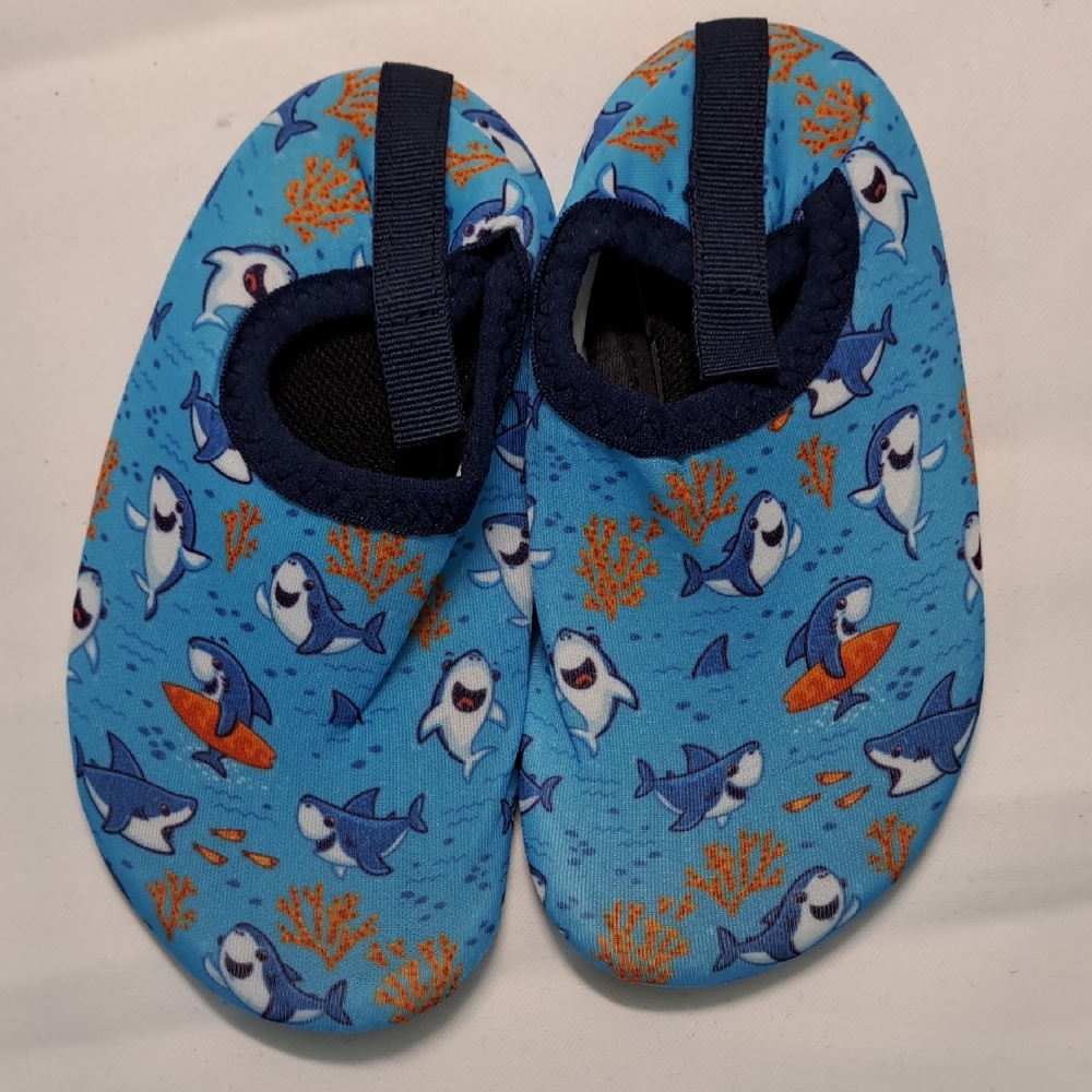 Kids Shark Water Shoes - Blue